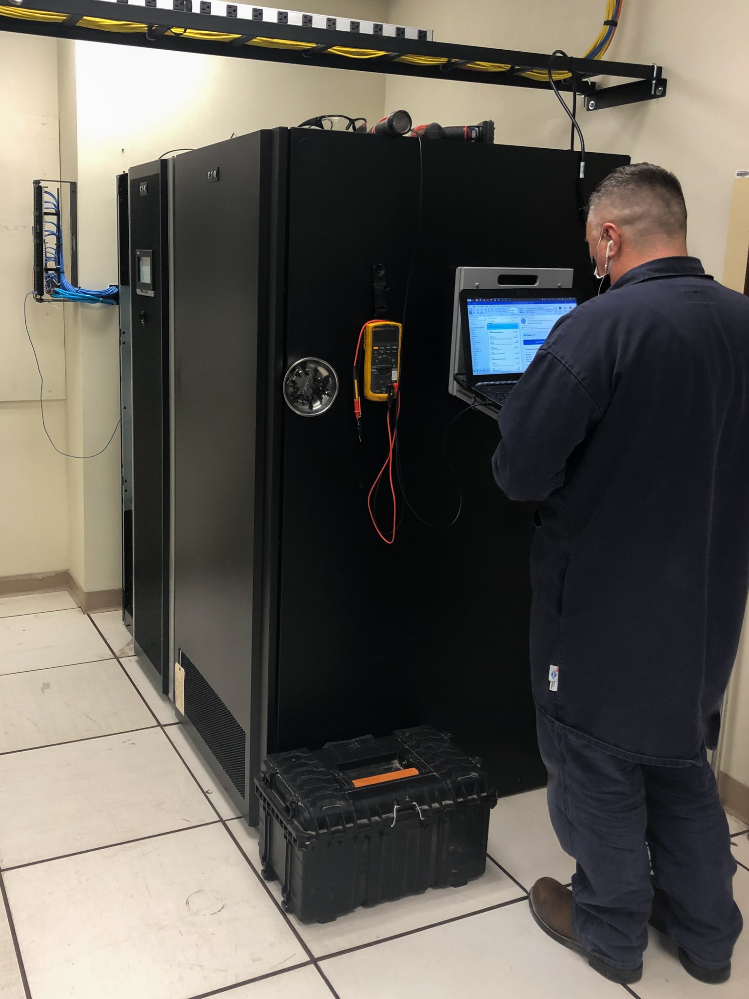 UPS startup on a replacement project